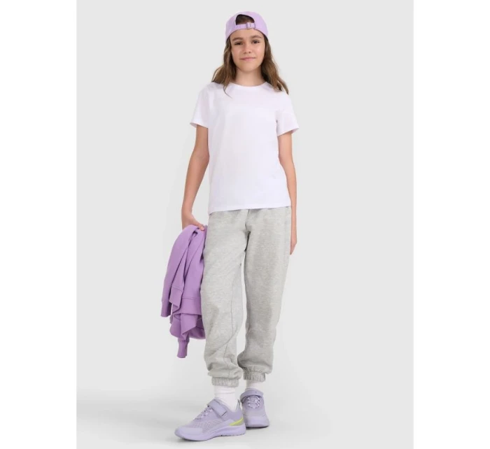 Dievčenské hladké tričko 4F 4FJRMM00TTSHF3231-10S Dievčenské hladké tričko 4F 4FJRMM00TTSHF3231-10S