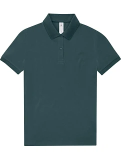 B&C My Polo 210 /women Dámské piqué polo z těžké bavlny  teal model 22430147
