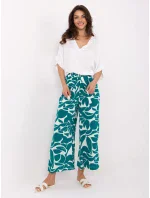 Spodnie model 21185793 ciemny zielony - FPrice Spodnie model 21185793 ciemny zielony - FPrice