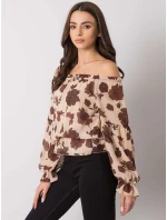 Blúzka DHJ BZ 15168.15P béžová Blúzka DHJ BZ 15168.15P béžová