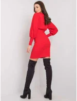 Šaty RV SK model 16300635 červená - FPrice Šaty RV SK model 16300635 červená - FPrice
