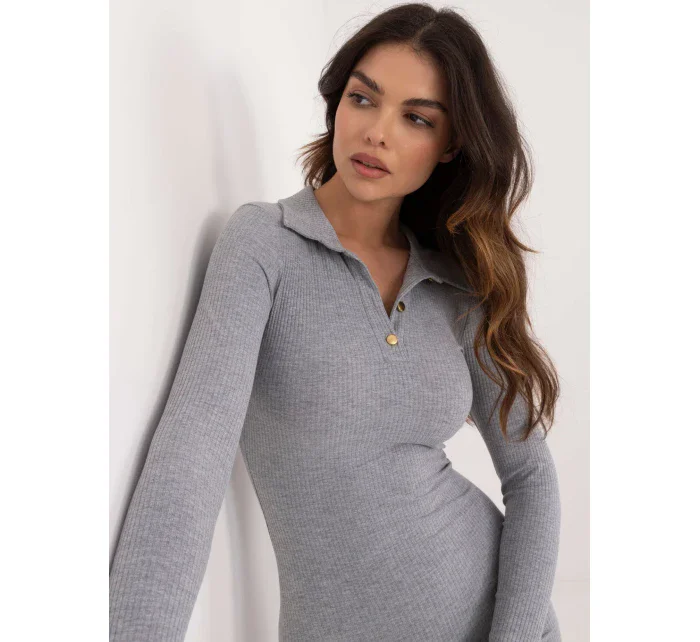 Šaty RV SK 9956.45 sivé Šaty RV SK 9956.45 sivé