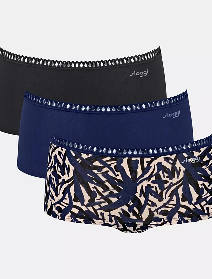 Dámské kalhotky GO Crush Short C3P - Sloggi Dámské kalhotky GO Crush Short C3P - Sloggi