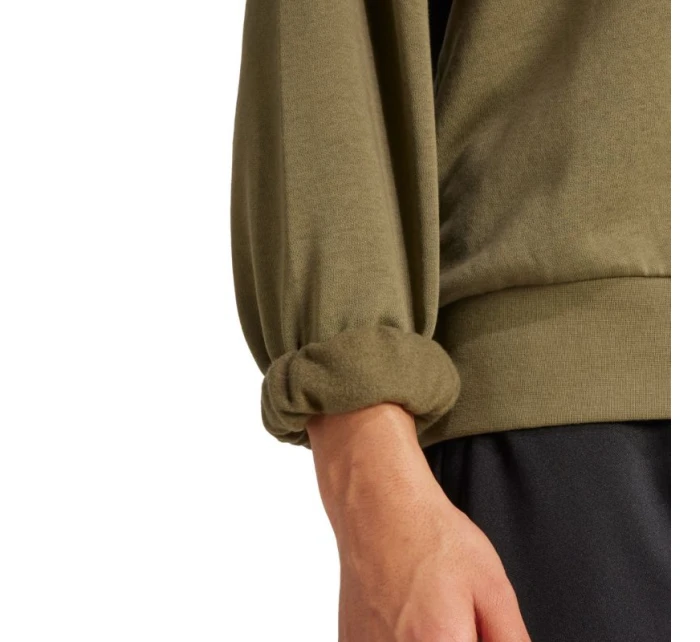 Pánská mikina Essentials Fleece olivová pánská model 21372691 - ADIDAS Pánská mikina Essentials Fleece olivová pánská model 21372691 - ADIDAS