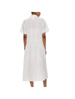 PLÁTENNÉ MIDI ŠATY TOMMY HILFIGER