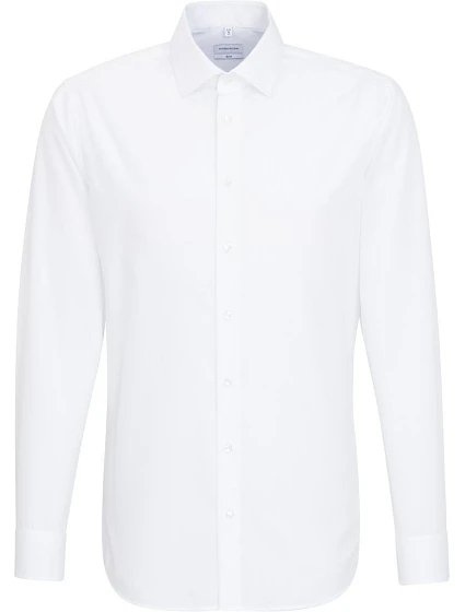 Seidensticker Shirt Slim LSL Košeľa s dlhým rukávom 78.5198 biela