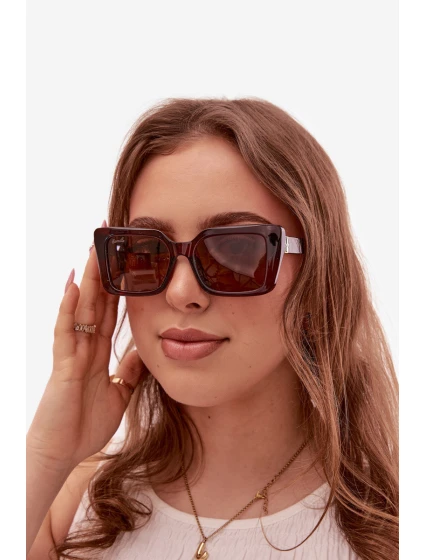 Dámské sluneční brýle Hnědé