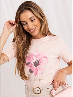 T shirt RV TS model 22296865 jasny różowy - FPrice