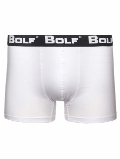 Štýlové pánske boxerky Bolf 0953 - biela,