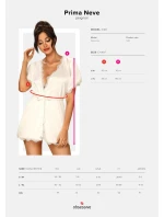 Saténový župan model 15137245 - Obsessive Saténový župan model 15137245 - Obsessive