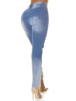 Sexy džíny s vysokým pasem model 21178084 - Koucla Sexy džíny s vysokým pasem model 21178084 - Koucla