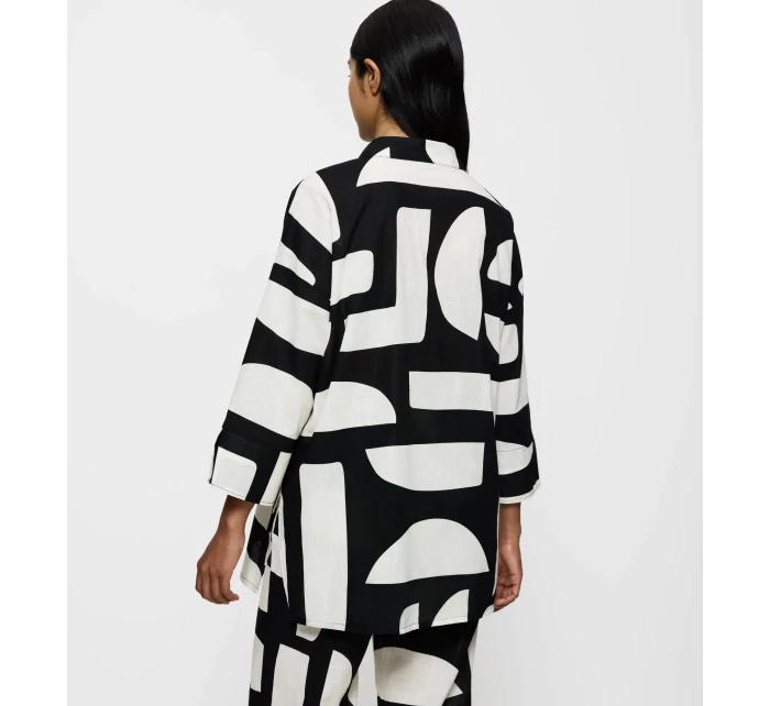 Letné oblečenie Boyfriend Shirt - ČIERNA - TRIUMPH ČIERNA - TRIUMPH