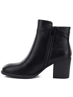 Botki damskie na czarne model 22558557 - M. Daszyński Botki damskie na czarne model 22558557 - M. Daszyński
