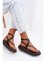 Dámské sandály na platformě Černé model 22038434 - Boto