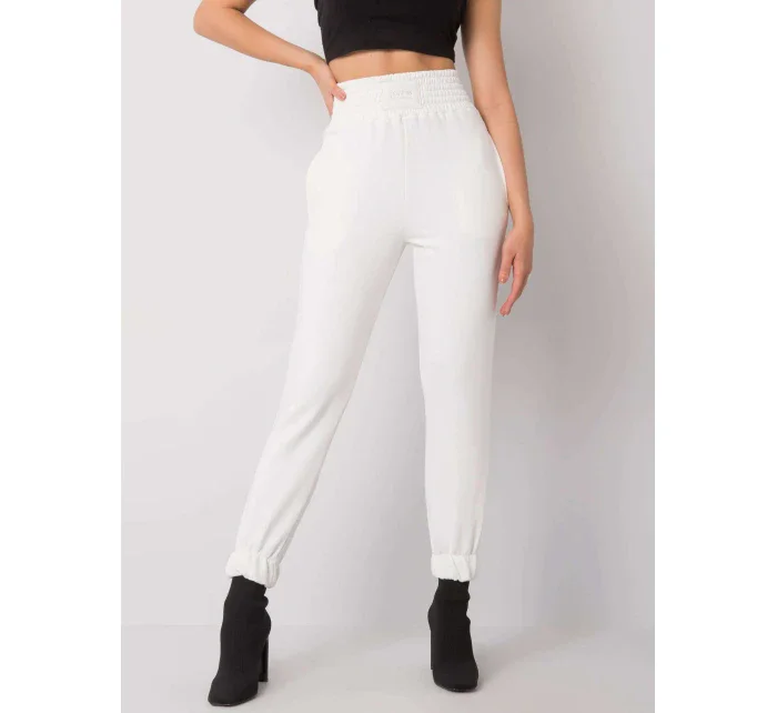 Tepláky FE DR model 16161997 ecru - FPrice Tepláky FE DR model 16161997 ecru - FPrice