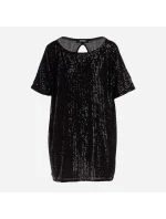 Dámské mini šaty s Černá model 19916509 - awama Dámské mini šaty s Černá model 19916509 - awama