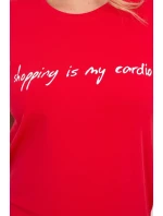 Dámske tričko 65279 červená - Kesi