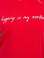 Dámske tričko 65279 červená - Kesi