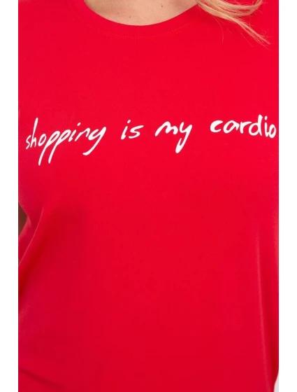 Dámske tričko 65279 červená - Kesi