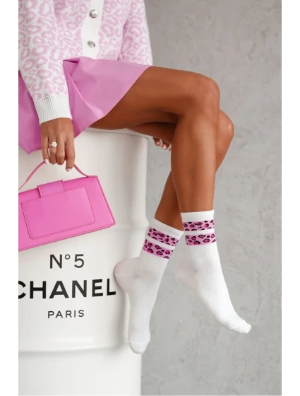 DÁMSKE PONOŽKY S DVOMA BODKOVANÝMI PRUHMI 0200.127 DÁMSKE PONOŽKY S DVOMA BODKOVANÝMI PRUHMI 0200.127