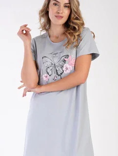 Dámská noční košile s krátkým rukávem Butterfly