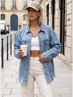 Kurtka damska jeansowa oversize z  model 22313659 - FashionStreet