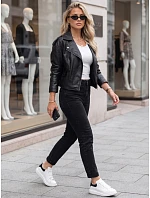 Jeansy damskie mom fit z wysokim stanem czarne FashionStreet ZY3115 Jeansy damskie mom fit z wysokim stanem czarne FashionStreet ZY3115