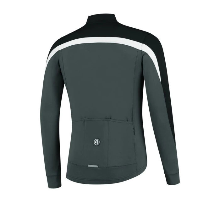 Rogelli COURSE dres s dlhým rukávom sivý L