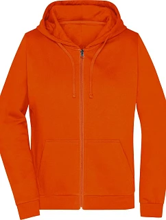 JN 755 Dámská mikina s kapucí model 22489473 orange - Daiber
