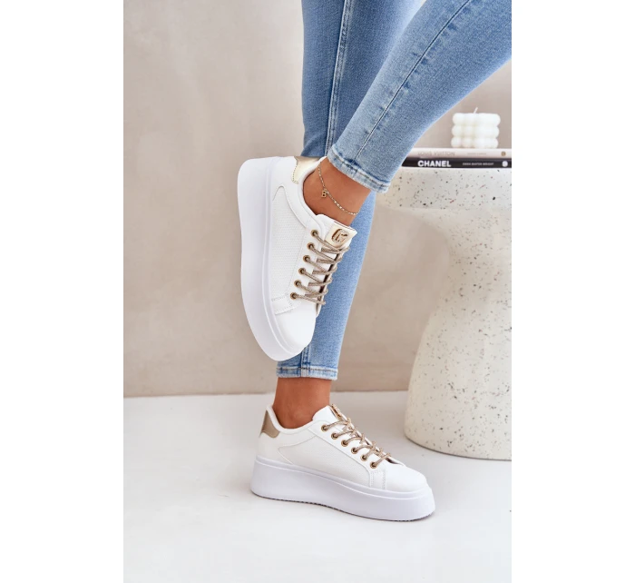 Tenisky Na Platformě S Ozdobnými model 21683461 - Boto