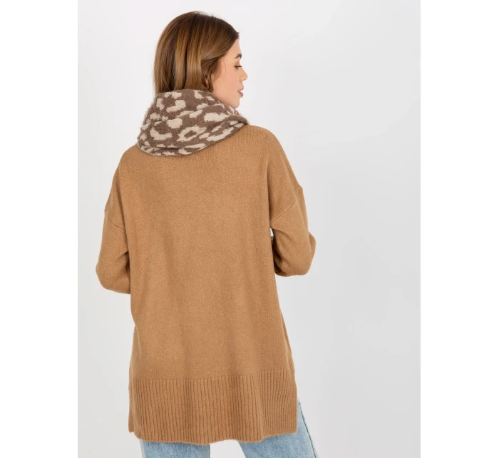 Tunelová šála AT KM ENEC  tmavě lila model 17935316 - FPrice