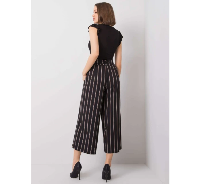 Kalhoty CHA SP model 17508373 černá a béžová - FPrice Kalhoty CHA SP model 17508373 černá a béžová - FPrice