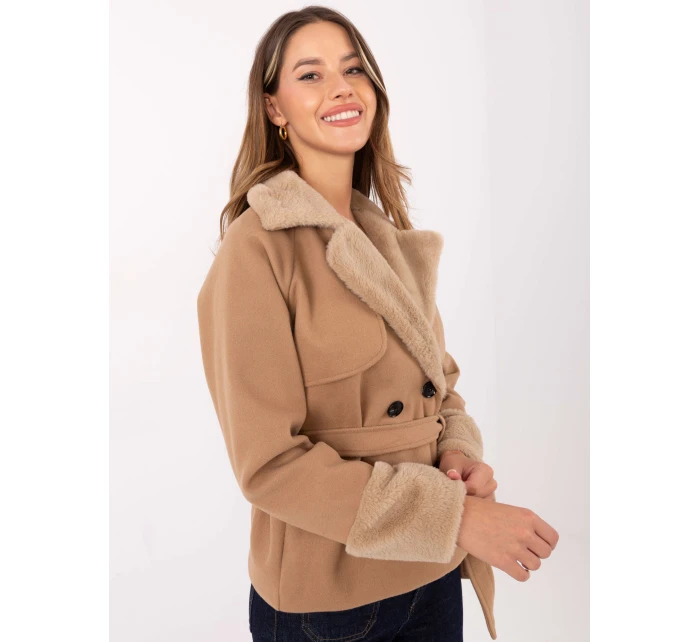 Kurtka IT KR model 21441109 camelowy - FPrice