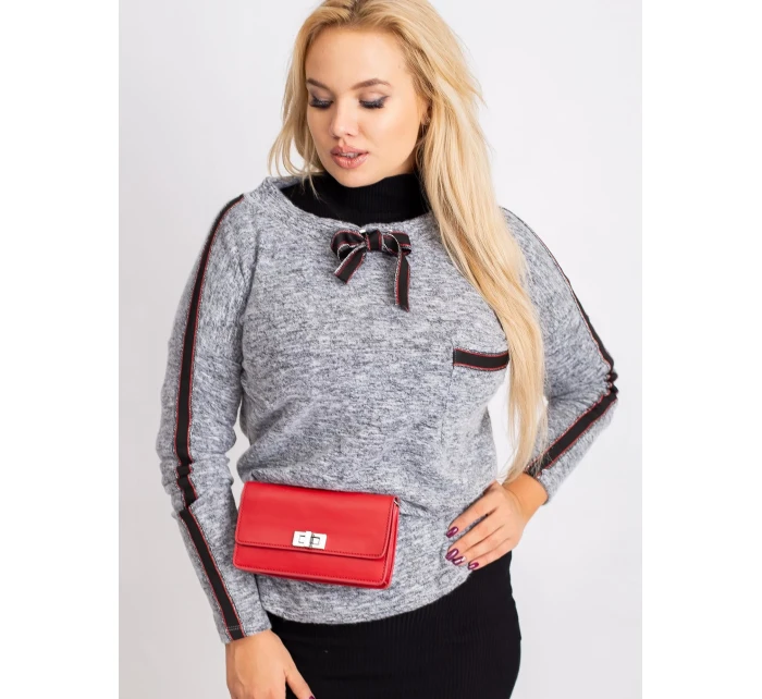 Blúzka RV BZ 5138.66P sivá