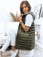 Dámská vesta zelená Dstreet model 21968263 - FashionStreet Dámská vesta zelená Dstreet model 21968263 - FashionStreet