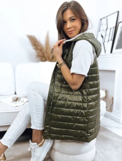 Dámská vesta zelená Dstreet model 21968263 - FashionStreet