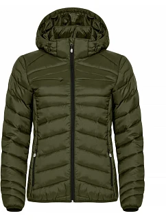 Jacket Women Dámská prošívaná bunda fog green model 22454679 - Clique