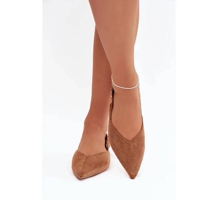 Dámské baleríny S přezkou Camel Tanelia