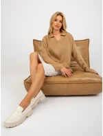 Dámsky sveter LC SW 2261 .00P ťava - FPrice