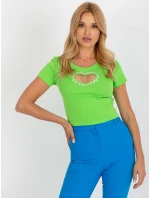 Bluzka NM BZ model 18532090 jasny zielony - FPrice Bluzka NM BZ model 18532090 jasny zielony - FPrice