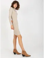 Dámske šaty NM SK NG 2309 šaty.17X svetlo béžové