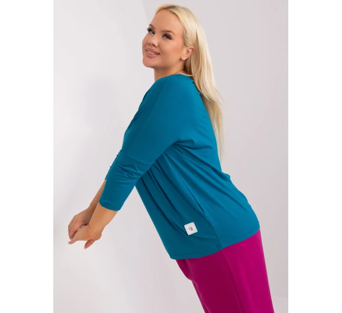 Bluzka RV BZ model 19465496 morski - FPrice Bluzka RV BZ model 19465496 morski - FPrice