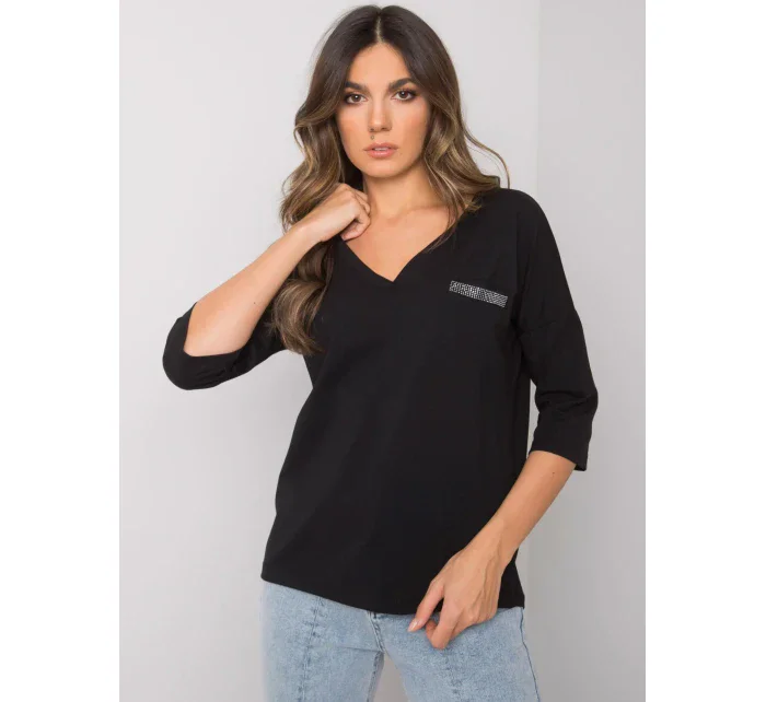 Blúzka RV BZ 7310.58 čierna Blúzka RV BZ 7310.58 čierna