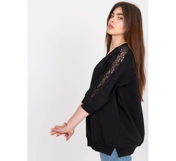 Blúzka RV BZ 7557.01 čierna Blúzka RV BZ 7557.01 čierna