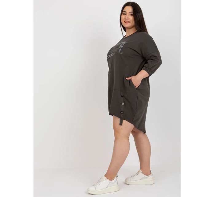 Tunika RV TU 7505.15 tmavá khaki