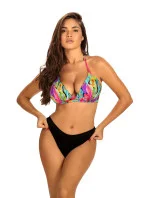 Dámske dvojdielne plavky Cyclades 1 S555CL1-1 Ružovo-fialový vzor - Vlastné Dámske dvojdielne plavky Cyclades 1 S555CL1-1 Ružovo-fialový vzor - Vlastné