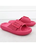 Dámske šľapky RR274A583 Dark pink - Big Star