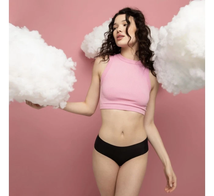 Dámske klasické čierne nohavičky Mousse - JULIMEX