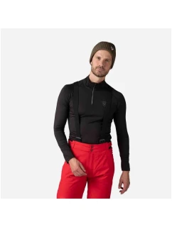Rossignol Classique 1/2 Zip T-shirt black pánske