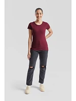 Fruit of the Loom Lady-Fit Original T Dámske tričko 16.1420 červené Fruit of the Loom Lady-Fit Original T Dámske tričko 16.1420 červené